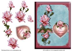 Someone Special Heart and Roses Card Front