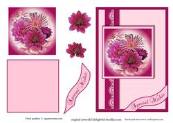 Pink Dahlias