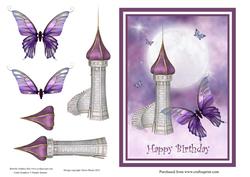 Butterfly Fantasy Castle