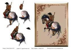 Best Wishes Toreador Card Front