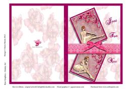 Ballerina Postcard Quick Card