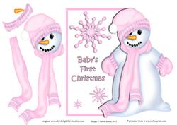 Baby Girl First Christmas