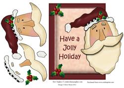 Santa Over the Edge