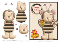 Buzzy Bear Birthday