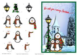 Penguin Powered Carolling