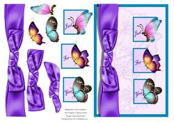 Butterflies and Ribbons Just for You