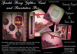 Sparkle Berry Cardbox Gift & Presentation Box