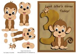 Cheeky Monkey Age 3
