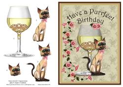 Purrfect Birthday Wine
