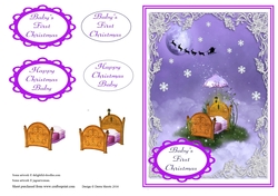 Lilac Babys First Night Before Christmas