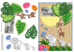 Jungle Birthday Wishes