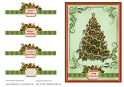 Oh Christmas Tree Card Front