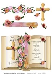 Pansy Sympathy Book