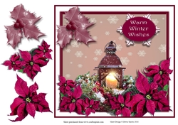 Mulberry Christmas Lantern