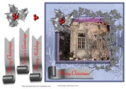 Frosty Christmas Cottage