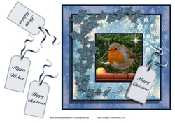 Snowy Christmas Bird Four