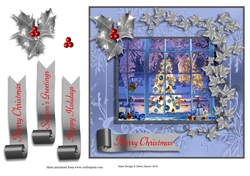 Frosty Christmas Window