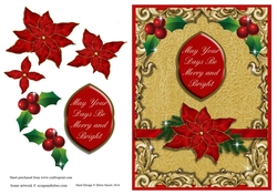 Merry and Bright Poinsettia