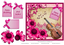 Beautiful in Magenta Birthday