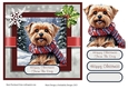 Happy Christmas Yorkie