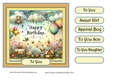 Spring Scene Happy Birthday
