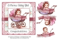 baby Girl Blue Pram