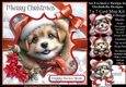 Waiting For Santa Paws Puppy