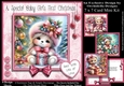 Teddy Baby Girls  First Christmas