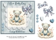 Beary Blue New Baby Boy