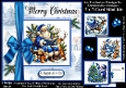 Ice Blue Santa