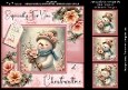Pastel Floral Snowmen