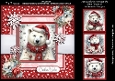 Dressed up Christmas Polar Bear