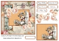 Beautiful Squirrel and Roses