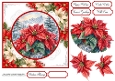 Christmas Poinsettia Portrait