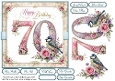 Pretty seventieth Birthday