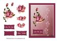 Rose and Lace Just for You Card Front