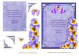 Pansies and Lace Birthday Wishes