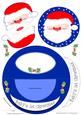 Santa Rocking Card Baby's 1st Christmas