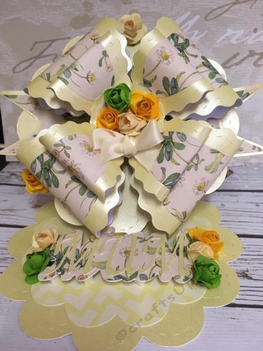 3d Bow Easel Card Mothers day or any occasion