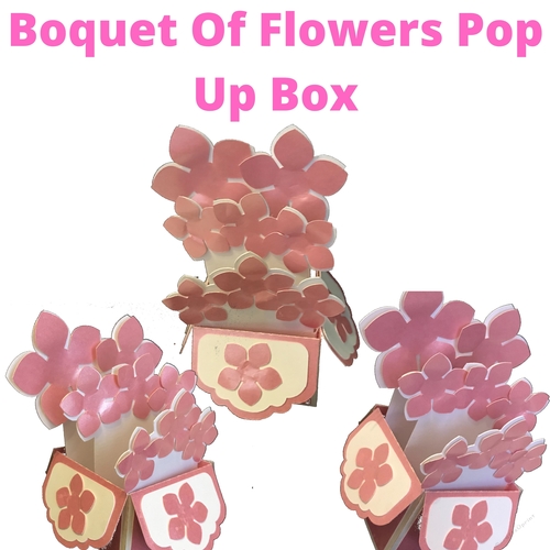 Bouquet of Flowers Pop Up Box Card
