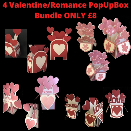 Love Pop Up Box Bundle, Perfect for Valentines Day