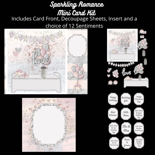 Sparkling Romance Mini Card Kit #2