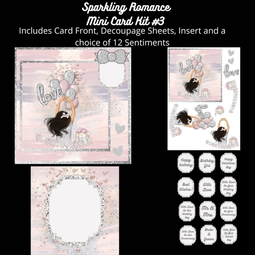 Sparkling Romance Mini Card Kit #3  