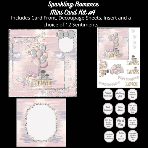 Sparkling Romance Mini Card Kit #4  