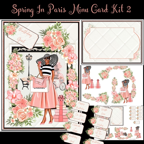 Spring In Paris Mini Card Kit #2
