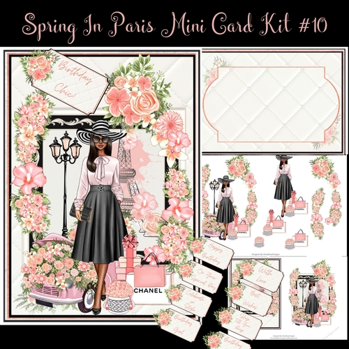 Spring In Paris Mini Card Kit #10