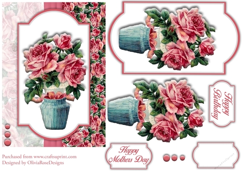 Simply Flowers Quick Card #1