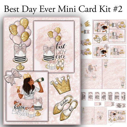 Best Day Ever Mini Card Kit #2 