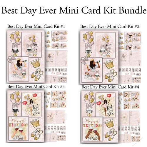 Best Day Ever Mini Card Bumper Kit