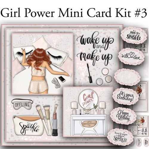Girl Power Mini Card Kit #3